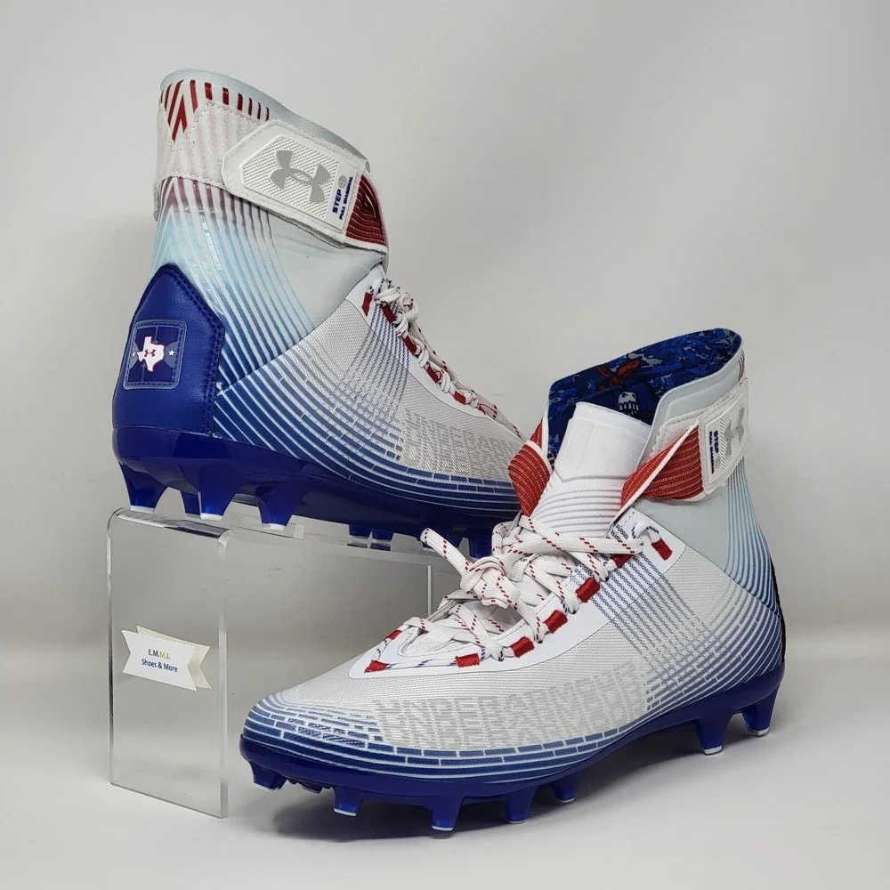 Under Armour Men's Highlight MC TX LE Football Cleats 3025854 100 Size 11 New
